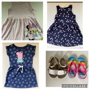 Toddler girl dress set